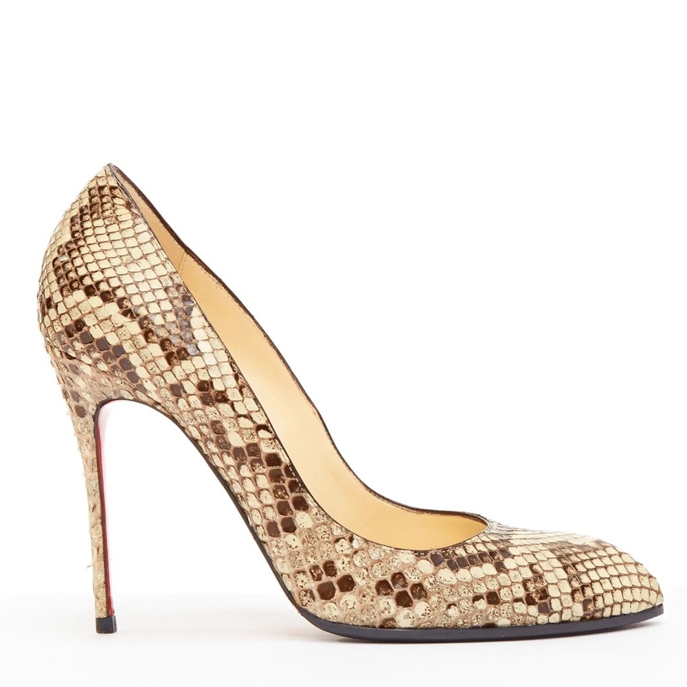 Christian Louboutin Snakeskin Pumps